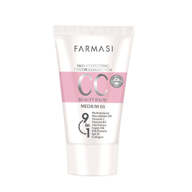 کرم پودر CC فارماسی مدل skin perfection balm شماره 03 حجم 50میلی لیتر