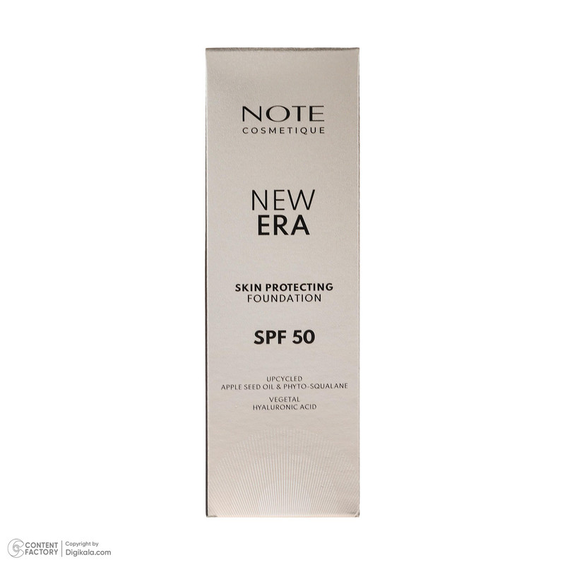 کرم پودر مایع SPF 50 نوت مدل NEW ERA شماره 140 مناسب برای انواع پوست حجم 30 میلیلیتر