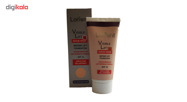 کرم پودر لورینت مدل Visible Lift شماره F5