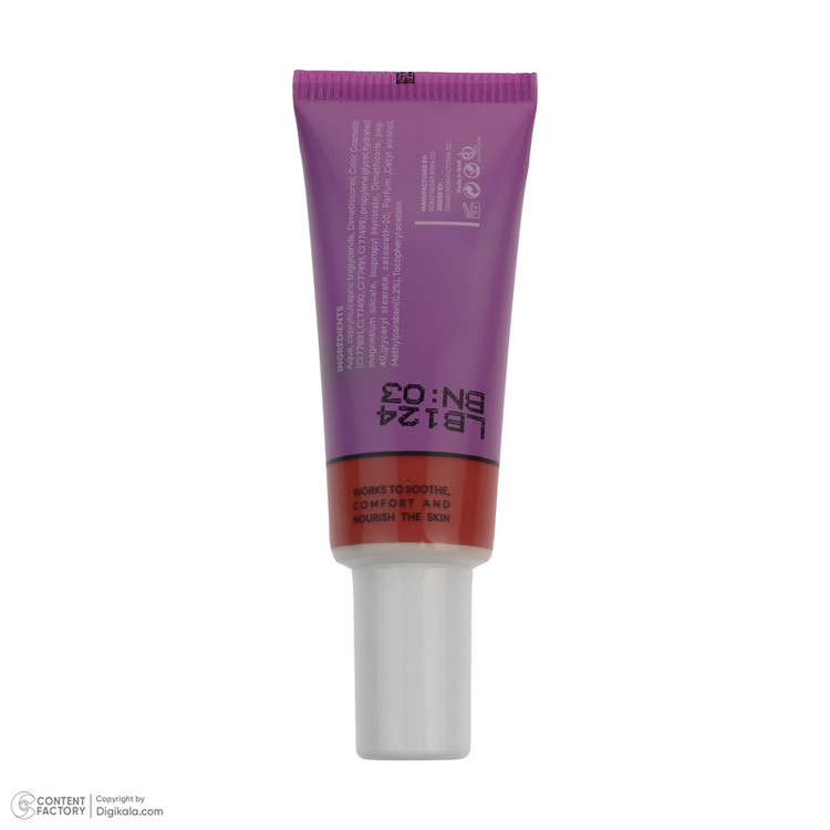 رژگونه مایع مات نوتریکا مدل Mattiyfing شماره LB124