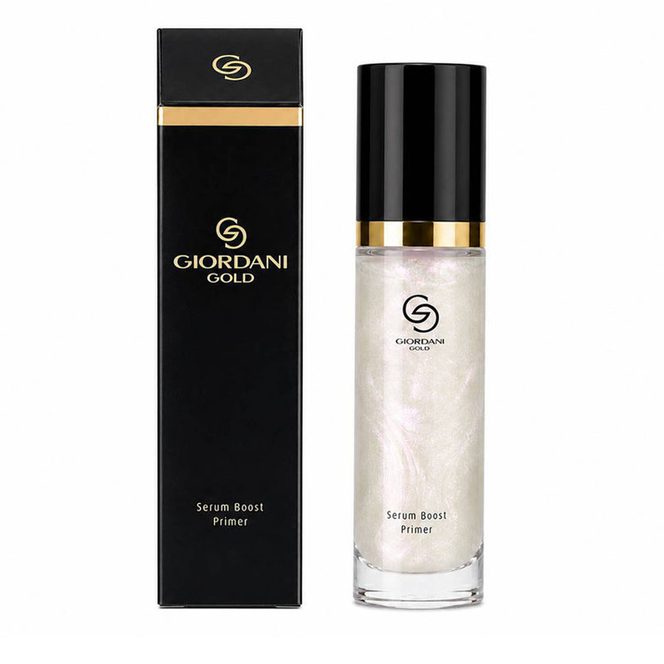 پرایمر صورت اوریفلیم مدل Giordani Gold مناسب برای انواع پوست حجم 30 میلیلیتر