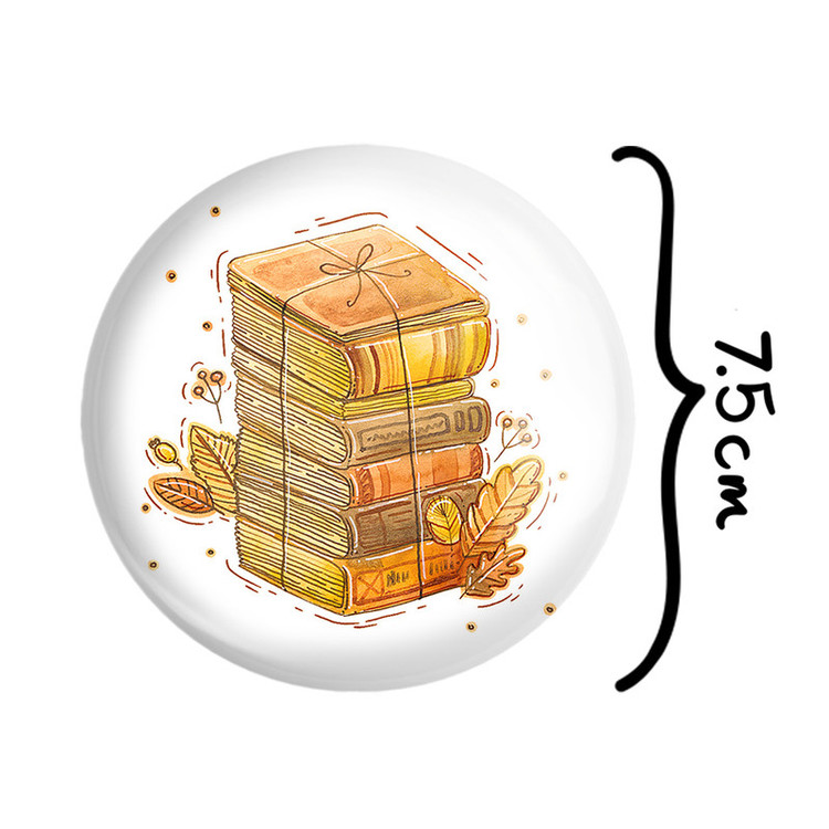 آینه جیبی خندالو طرح کتاب مدل تاشو کد 5395