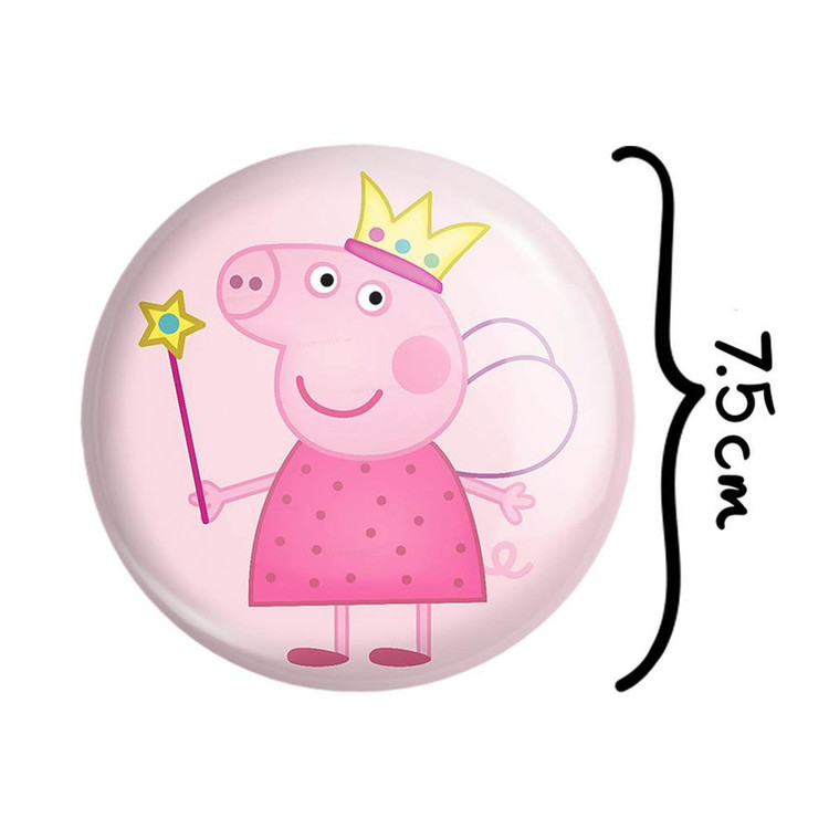 آینه جیبی خندالو مدل پپا انیمه پپاپیک Peppa pig کد 22065