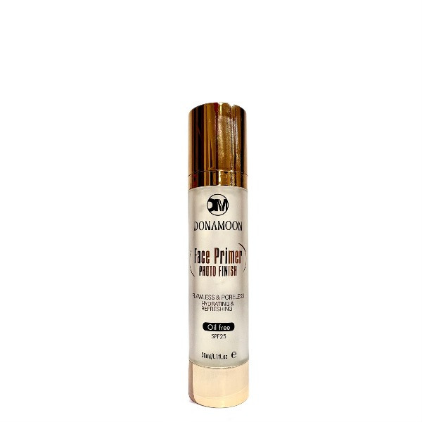 پرایمر صورت SPF25 دونامون مدل Oil Free مناسب انواع پوست حجم 30 میلی لیتر