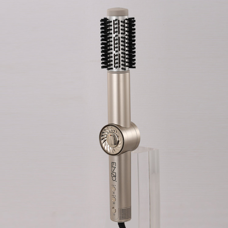 سشوار حرفهای برسدار انزو پروفیشینال مدل EN-6208 با توان 1500 وات، موتور BLDC، تنظیم دما و سرعت سه حالته، 8 سری متنوع برای حالتدهی، فرکردن، صاف کردن و حجمدهندگی، خشککنندگی قوی و کاهش وز مو