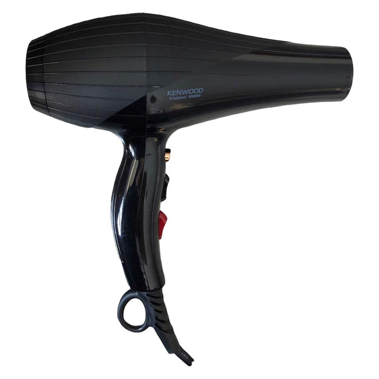 سشوار خانگی 9000 وات کنوود مدل kw-5820، موتور AC، وزن 700 گرم، المنت فلز، دارای سری متمرکزکننده پهن با ویژگی صافکنندگی، حجمدهندگی، با قابلیت باد سرد