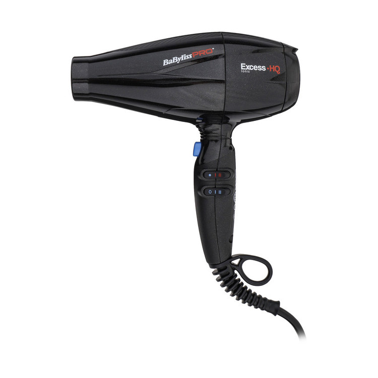 سشوار خانگی 2600 وات بابیلیس پرو مدل BAB6990IE، موتور AC، وزن 555 گرم، دارای سری متمرکزکننده باریک، متمرکزکننده پهن با ویژگی صافکنندگی، حجمدهندگی، با قابلیت باد سرد