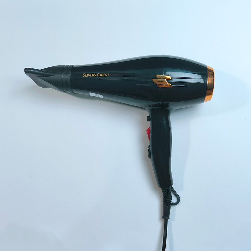 سشوار حرفهای سیلور کرست مدل SC-D014 با موتور AC 3000 وات، فناوری تولید یون، تنظیم دما در 3 حالت و سرعت در 2 حالت، دارای نازل متمرکزکننده و 2 شانه، کابل 1.5 متری و چرخان 360 درجه