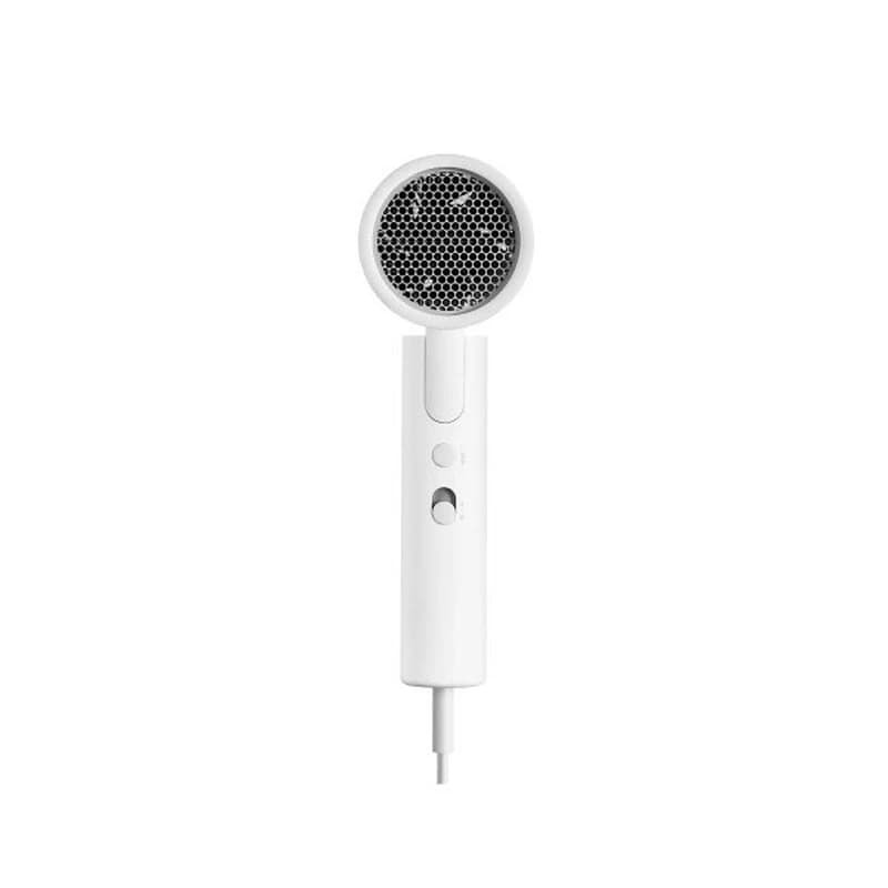 سشوار مسافرتی 1600 وات شیائومی مدل H101 New، موتور AC، وزن 566 گرم، دارای سری متمرکزکننده باریک با ویژگی صافکنندگی، با قابلیت فناوری تولید یون