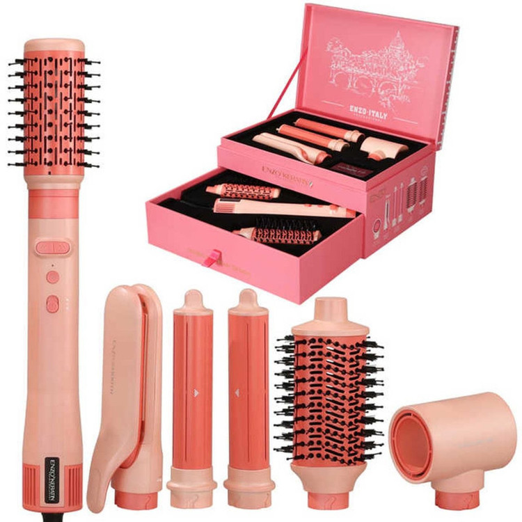 سشوار چرخشی 1500 وات انزو پروفیشینال مدل EN-508 6in1