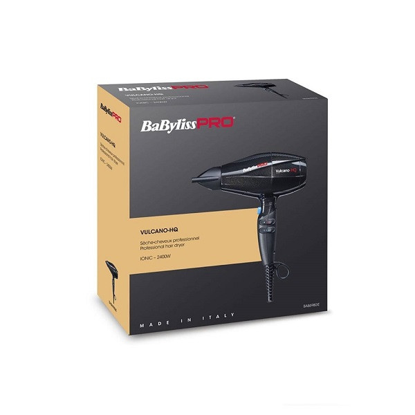 سشوار حرفهای 2400 وات بابیلیس پرو مدل BAB6980IE، موتور AC، وزن 280 گرم، المنت سرامیک تورمالین