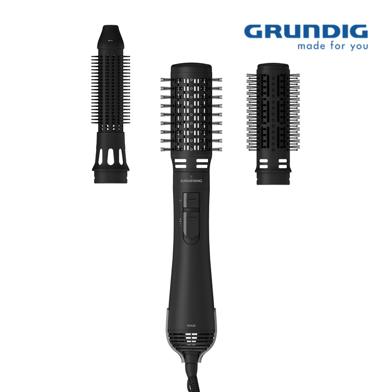 سشوار برسدار حالتدهنده حرفه ای 110 وات گروندیگ مدل HS 7483 Dalgali ve Hacimli Sac