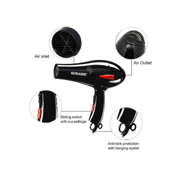 سشوار سوناشی مدل SHD-3009
