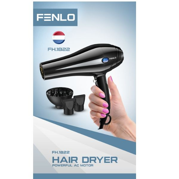 سشوار حرفه ای 2800 وات فینلو مدل FH.1822