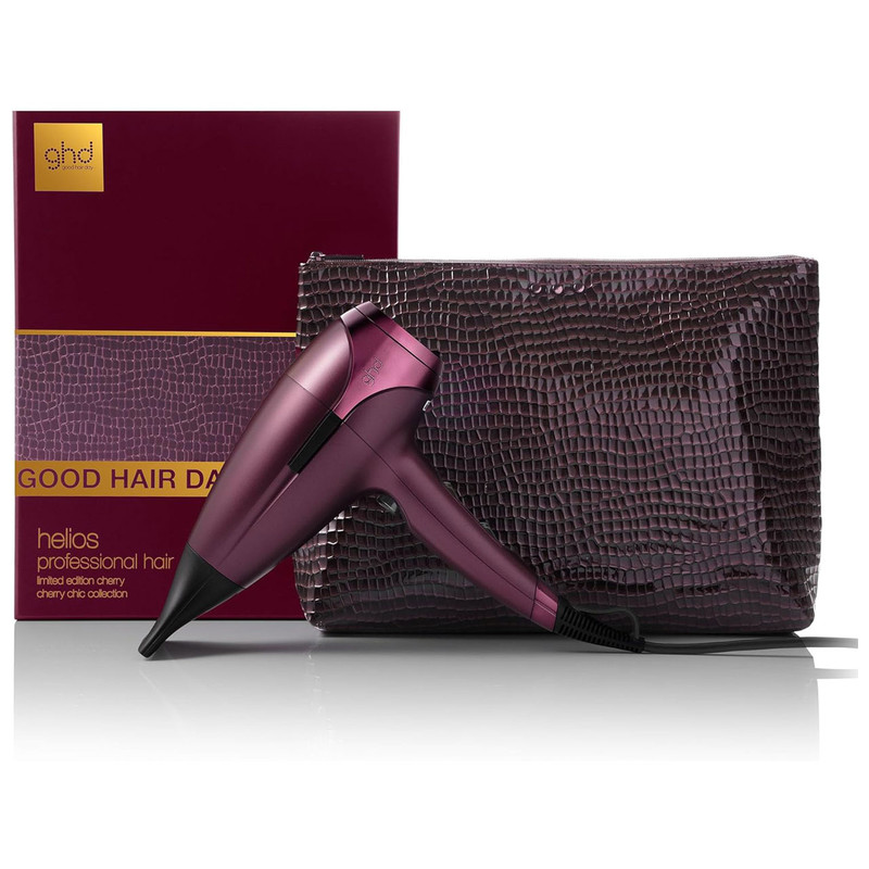 سشوار حرفهای 2200 وات جی اچ دی مدل helios limited edition cherry chic