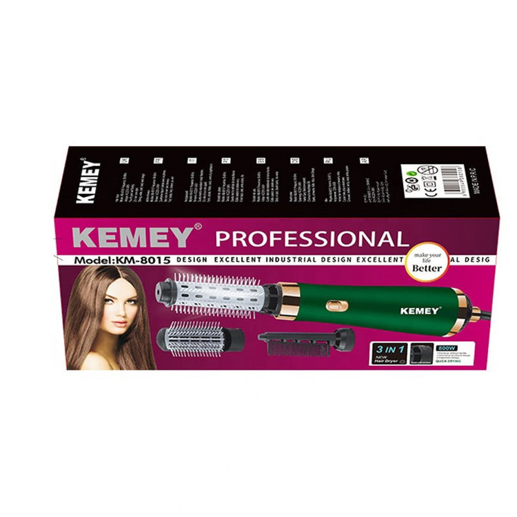 سشوار برس دار حالت دهنده کیمی مدل KM-8015