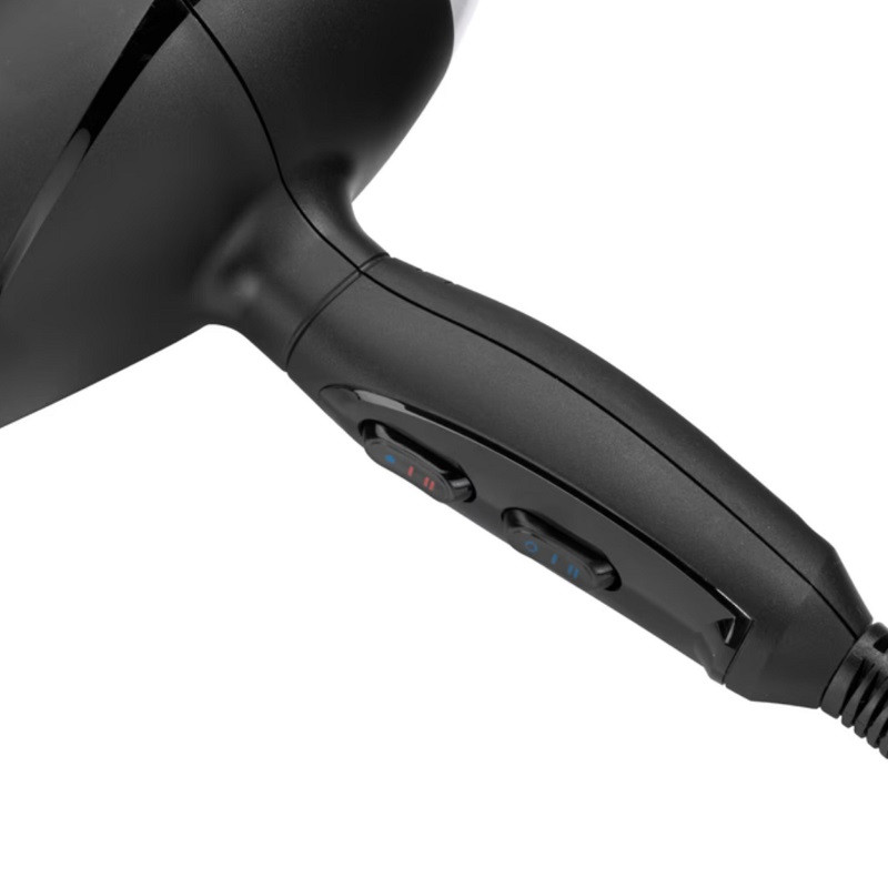 سشوار حرفهای بابیلیس مدل Style pro 2100 وات، تنظیمات دما و سرعت دو حالته، همراه با سه سری صافکننده، حجمدهنده و متمرکزکننده، پخش یکنواخت گرما و تقویت فر طبیعی مو