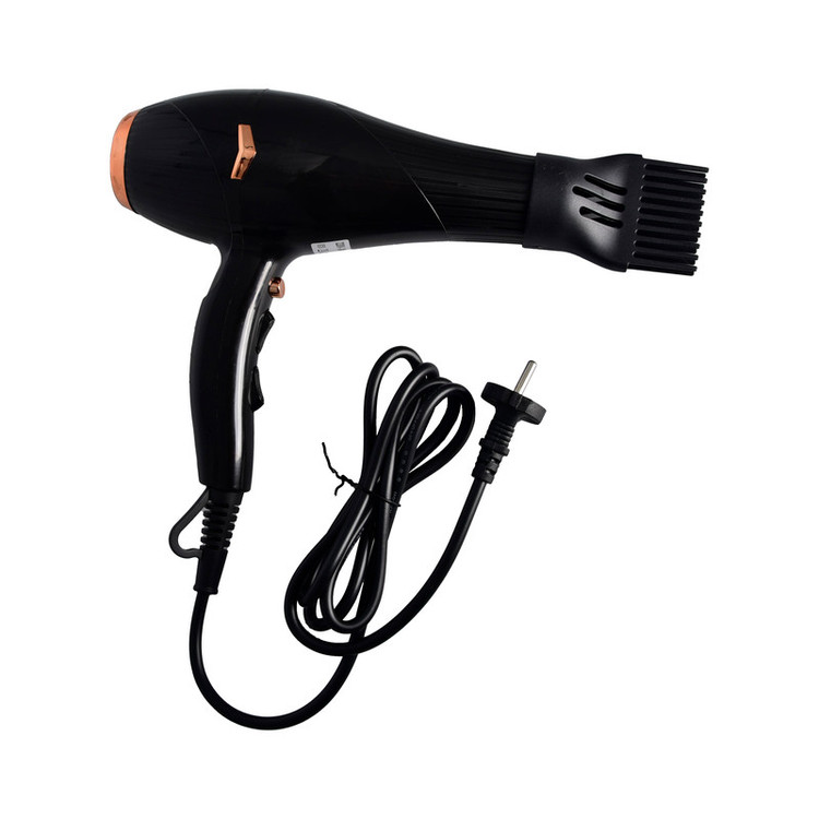 سشوار خانگی 10000 وات سیلور کرست مدل SC-1001، موتور AC، وزن 565 گرم، دارای سری متمرکزکننده باریک، سری شانهدار با ویژگی صافکنندگی، حجمدهندگی، با قابلیت تنظیم دما