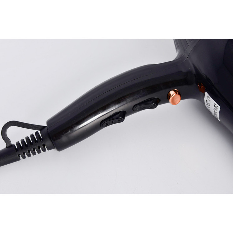 سشوار خانگی 10000 وات سیلور کرست مدل SC-1001، موتور AC، وزن 565 گرم، دارای سری متمرکزکننده باریک، سری شانهدار با ویژگی صافکنندگی، حجمدهندگی، با قابلیت تنظیم دما