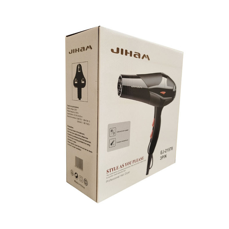 سشوار خانگی 1250 وات جیهام مدل EJ-21578