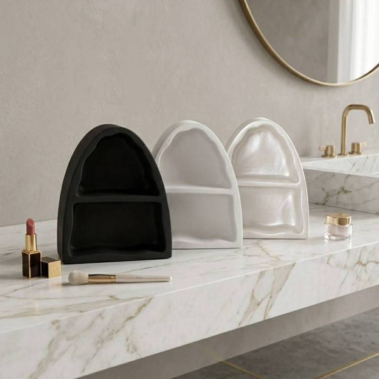 استند لوازم آرایشی مدل رومیزی طرح Home