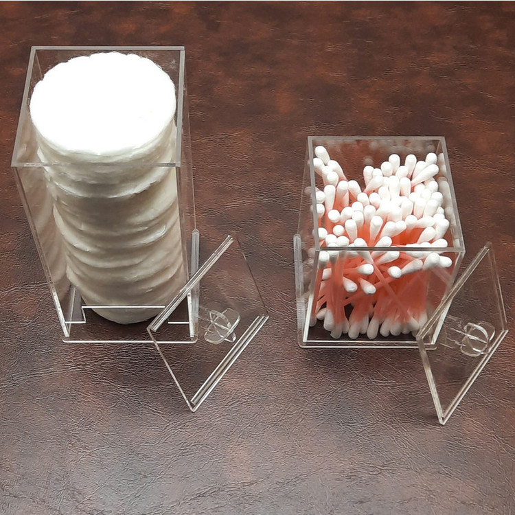 استند لوازم آرایشی مدل پد و گوش پاک کن مدل PG-0105 بسته 2 عددی