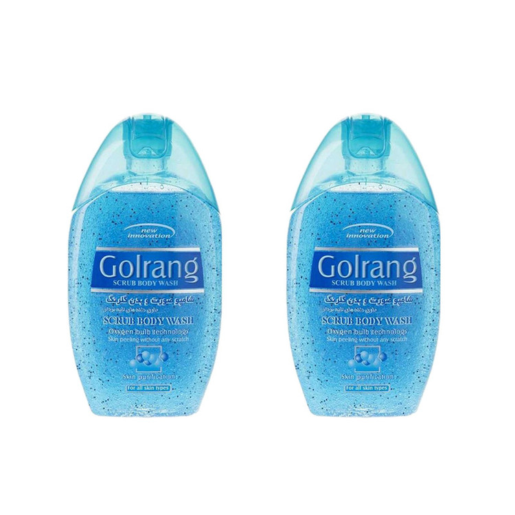 شامپو بدن گلرنگ مدل Scrub B وزن 280 گرم بسته 2 عددی
