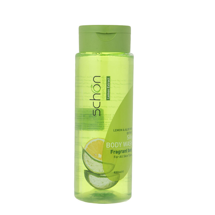 شامپو بدن شون مدل Aloevera and Lemon حجم 420 میلی لیتر مجموعه 2 عددی