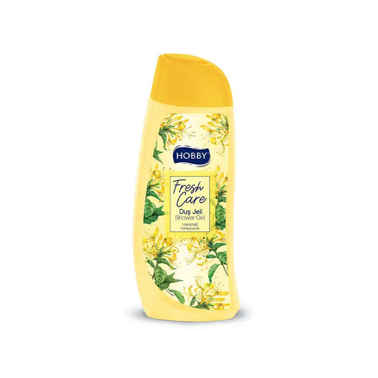 شامپو بدن هوبی مدل Fresh care با رایحه گل پیچ امینالدوله حجم 500 میلی لیتر