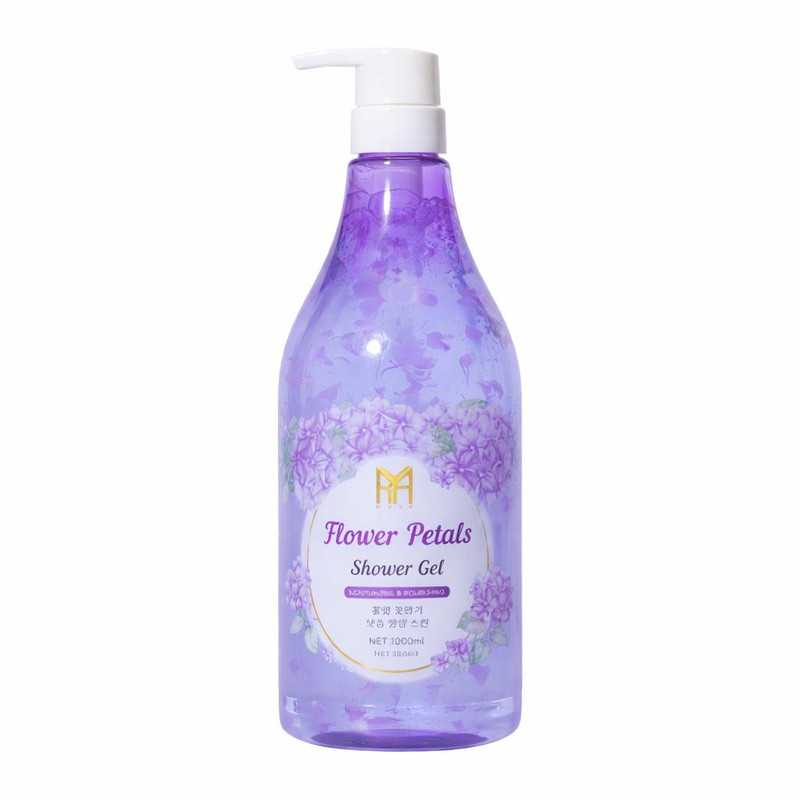 شامپو بدن ماری مدل Flower Petals با رایحه لوندر مناسب برای پوست انواع پوست حجم 1200 میلیلیتر