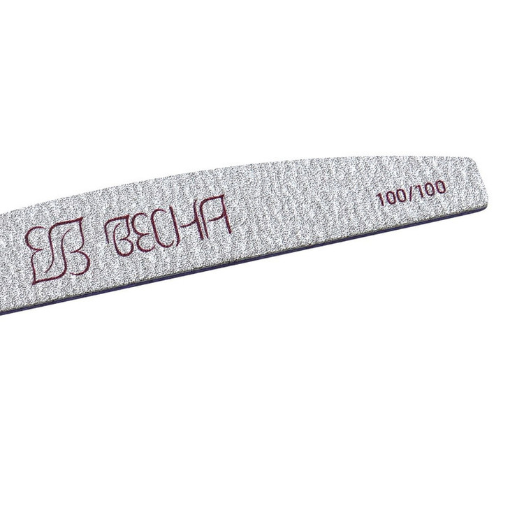 سوهان ناخن دستی وسنا مدل Zebra Half Moon Korea 100/100