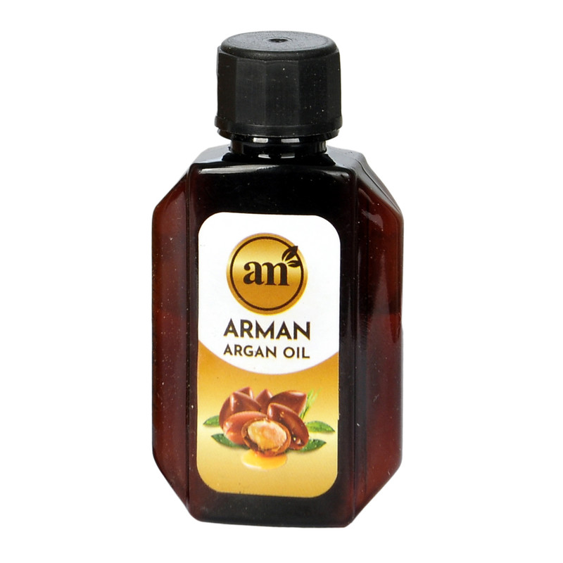 روغن آرگان خالص آرمان مدل Pure Gold حجم 30 میلیلیتر، سرشار از امگا 3 و 6، ویتامین E، ضد پیری، ضد التهاب، نرمکننده و مرطوبکننده پوست و مو، مناسب انواع پوست