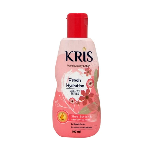 لوسیون بدن کرمی کریس مدل Fresh مناسب برای انواع پوست، مرطوبکننده و ضد خشکی، حجم 100 میلیلیتر