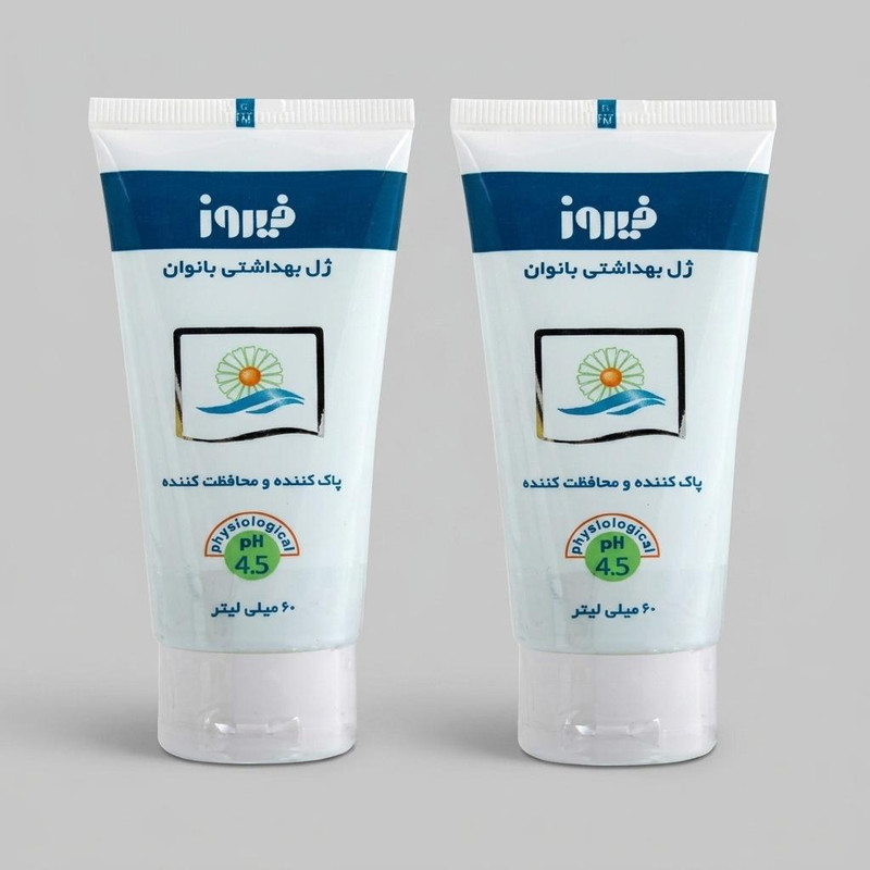 ژل بهداشتی بانوان فیروز مدل Intimate حجم 60 میلی لیتر مجموعه 2 عددی