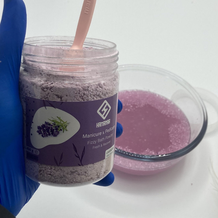 کوکتل پودری هامانا مدل Lavender وزن 450 گرم