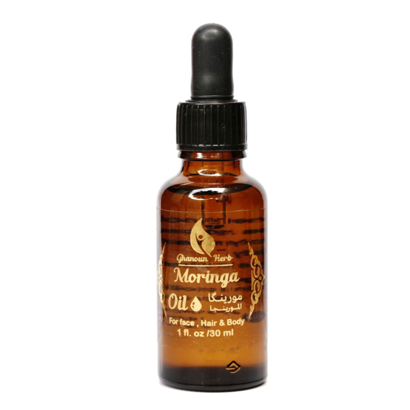 روغن پوست و موی گیاه قانون مدل مورینگا حجم 30 میلیلیتر نرمکننده، درخشانکننده مو، بهبود شوره و ریزش مو، محافظ و بهبود چین و چروک پوست، مناسب انواع پوست