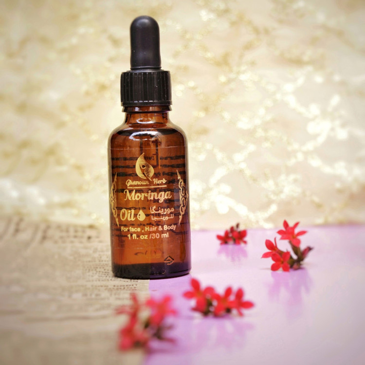 روغن پوست و موی گیاه قانون مدل مورینگا حجم 30 میلیلیتر نرمکننده، درخشانکننده مو، بهبود شوره و ریزش مو، محافظ و بهبود چین و چروک پوست، مناسب انواع پوست