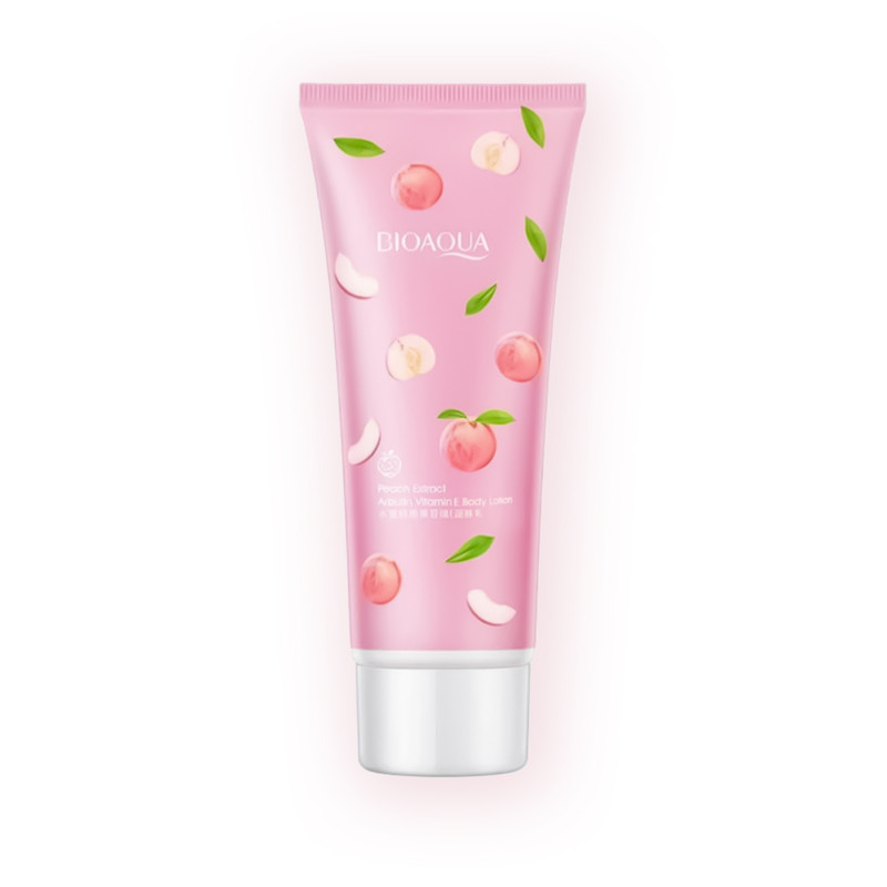لوسیون بدن بایو آکوا مدل Peach Extract حجم 100 میلی لیتر