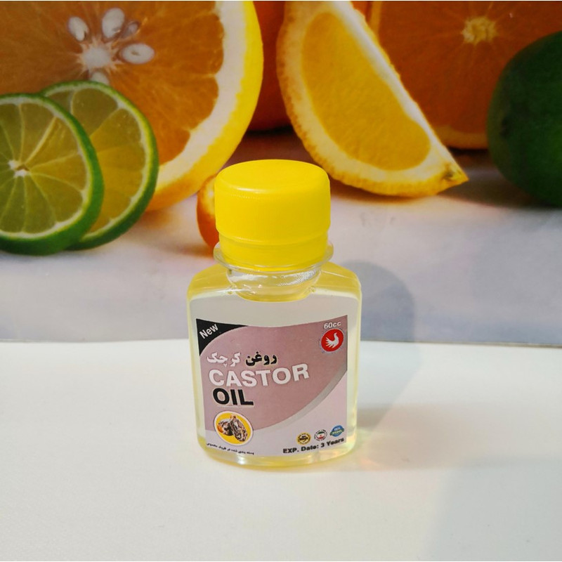 روغن کرچک پامکا مدل پرس سرد حجم 60 میلی لیتر