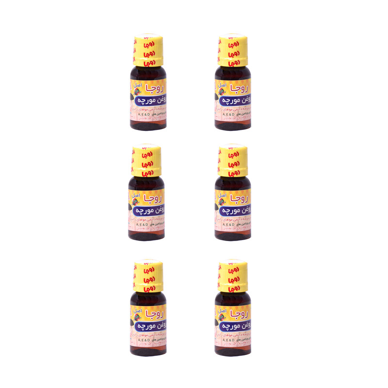 روغن مورچه روجا مدل 6 حجم 18 میلی لیتر بسته ۶ عددی