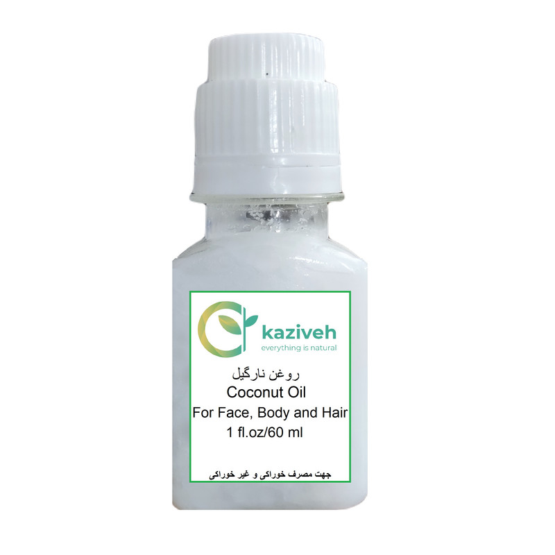 روغن نارگیل کازیوه مدل k1 حجم 60 میلی لیتر
