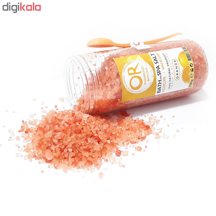 نمک حمام اور مدل Orange وزن 800 گرم