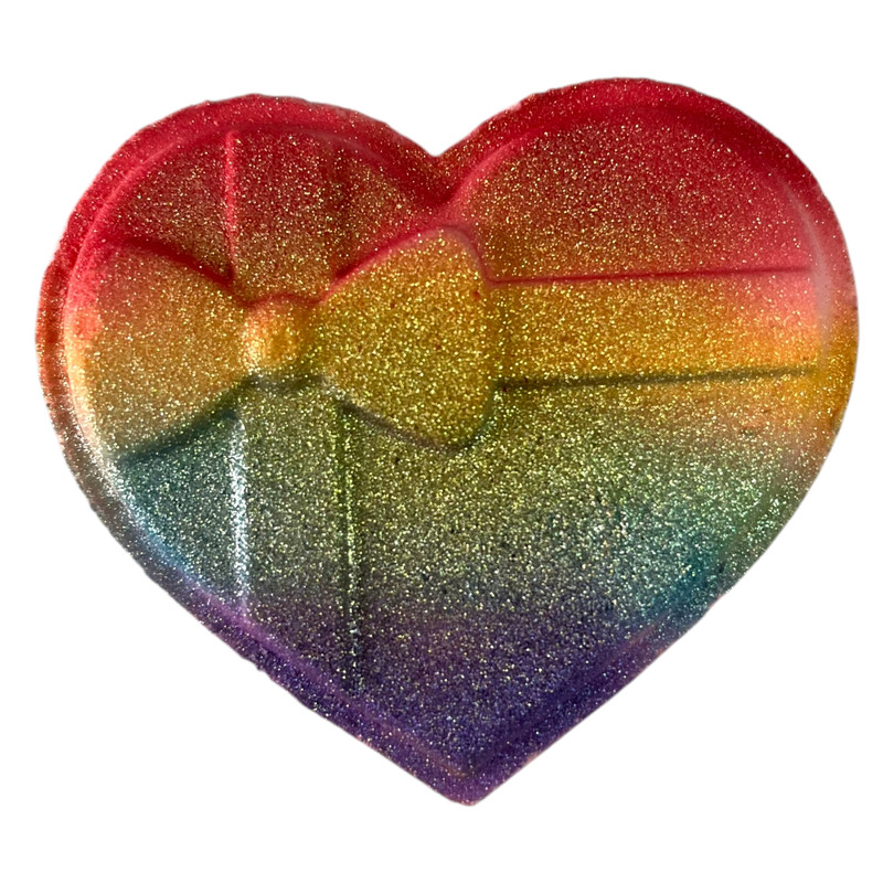 کوکتل پدیکور مدل rainbow وزن 70 گرم بسته 6 عددی