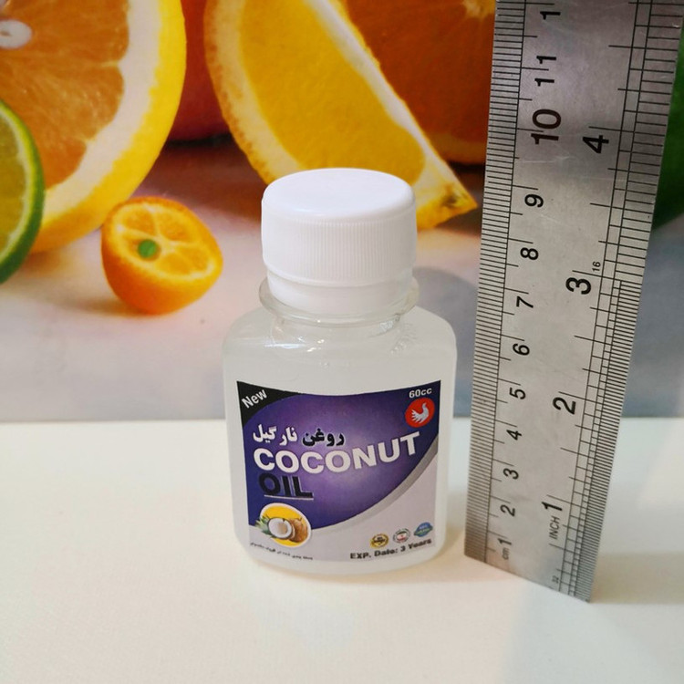 روغن نارگیل پامکا مدل پرس سرد حجم 60 میلی لیتر مجموعه 2 عددی