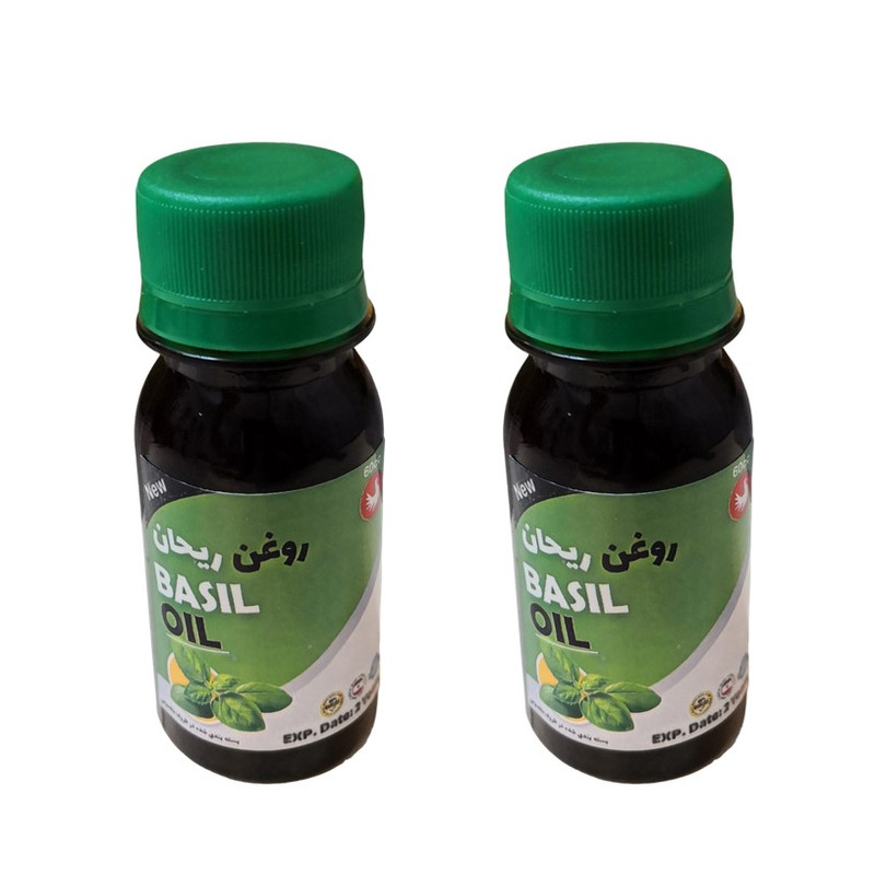 روغن ریحان پامکا مدل 001 حجم 60 میلی لیتر مجموعه 2 عددی