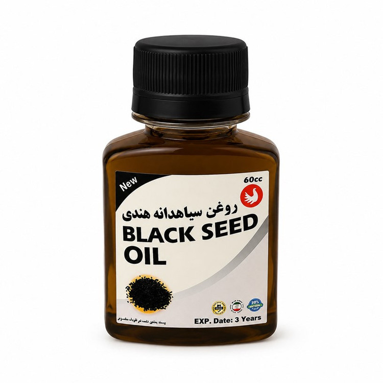 روغن سیاهدانه پامکا مدل 002 حجم 60 میلی لیتر