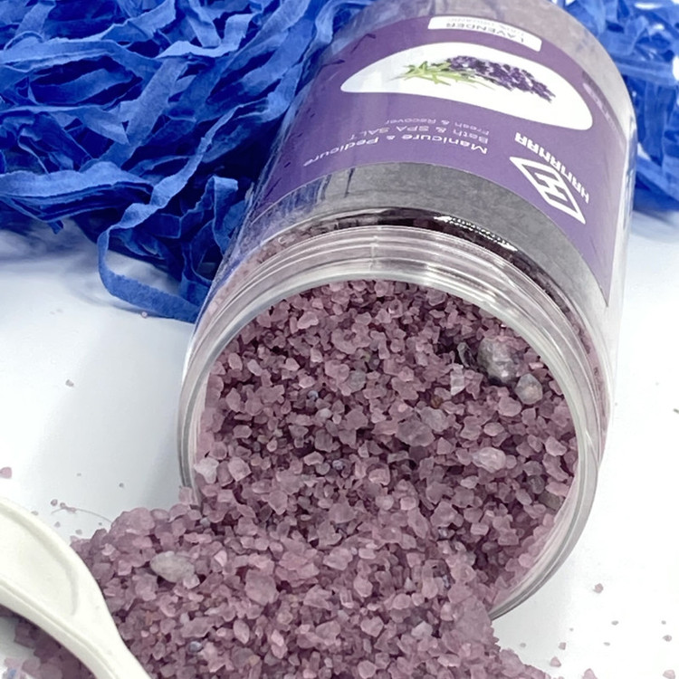 نمک حمام هامانا مدل Lavender وزن 900 گرم