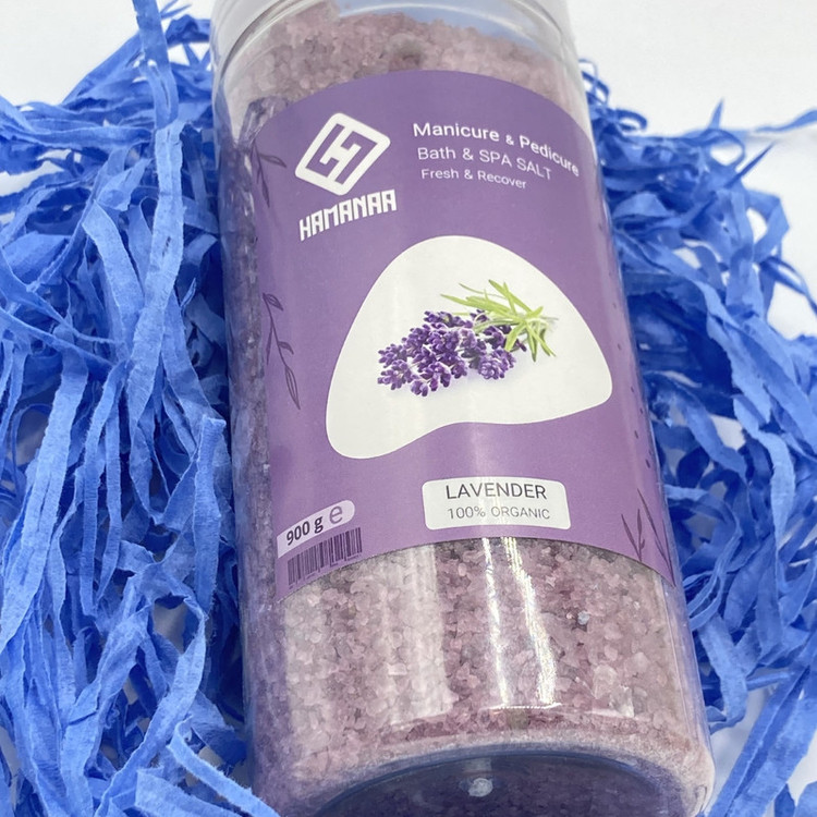 نمک حمام هامانا مدل Lavender وزن 900 گرم