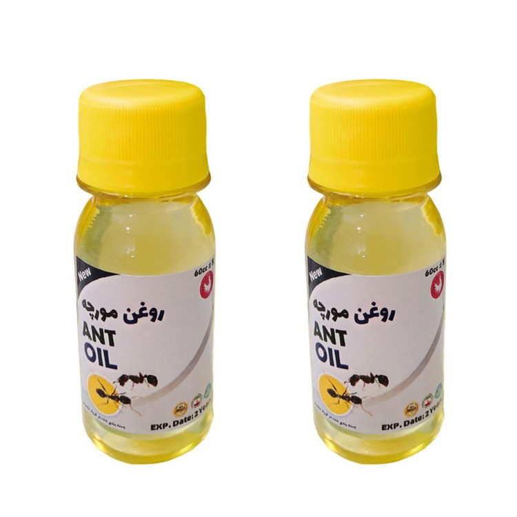 روغن مورچه پامکا مدل پایه حجم 60 میلی لیتر مجموعه 2 عددی