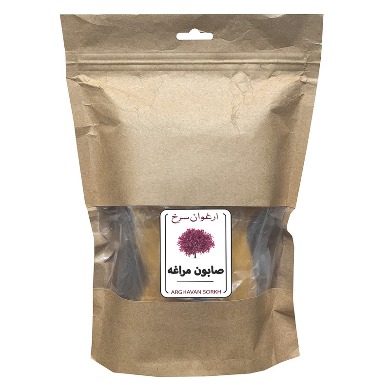 صابون مراغه ارغوان سرخ کد 01 وزن 500 گرم